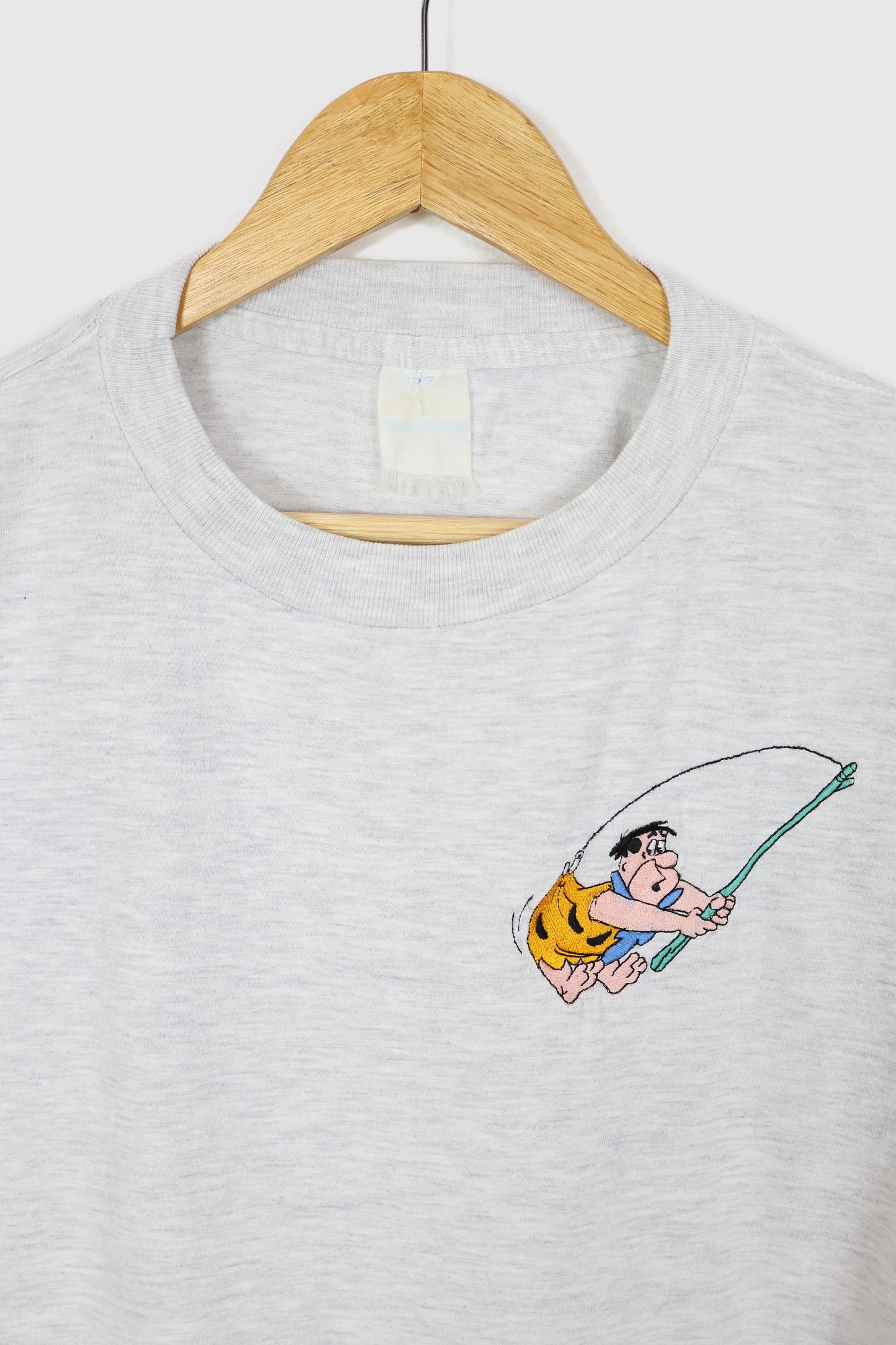 Vintage Embroidered Fred Flintstone Tee