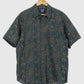 Vintage 90s GAP Paisley Pattern Short Sleeve Button-Down Shirt