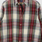 Vintage Gap Heavyweight Red Plaid Button-Down Shirt