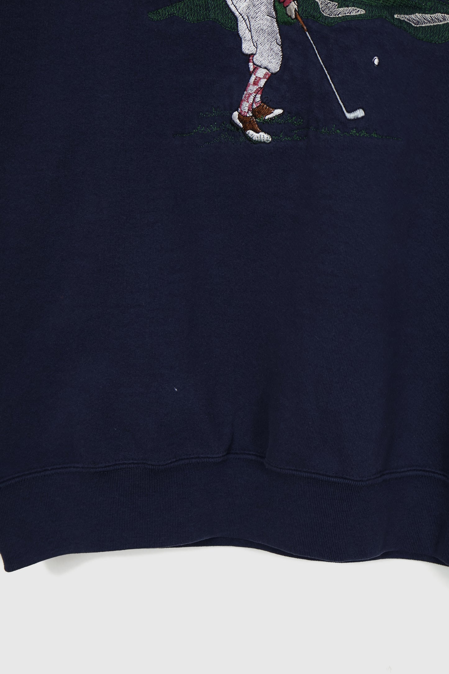 Vintage Embroidered Golf Crewneck