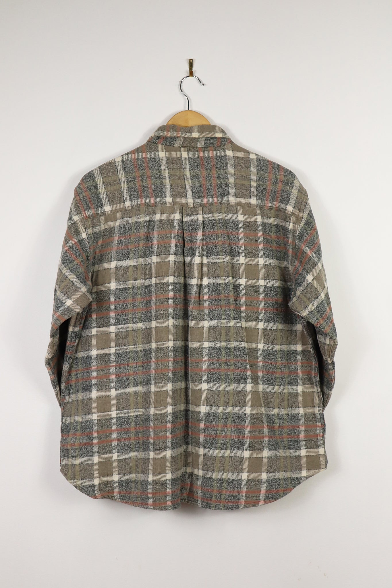 Grey Button-Down Shirt