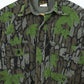 Vintage Real Tree Flannel Button-Down Shirt