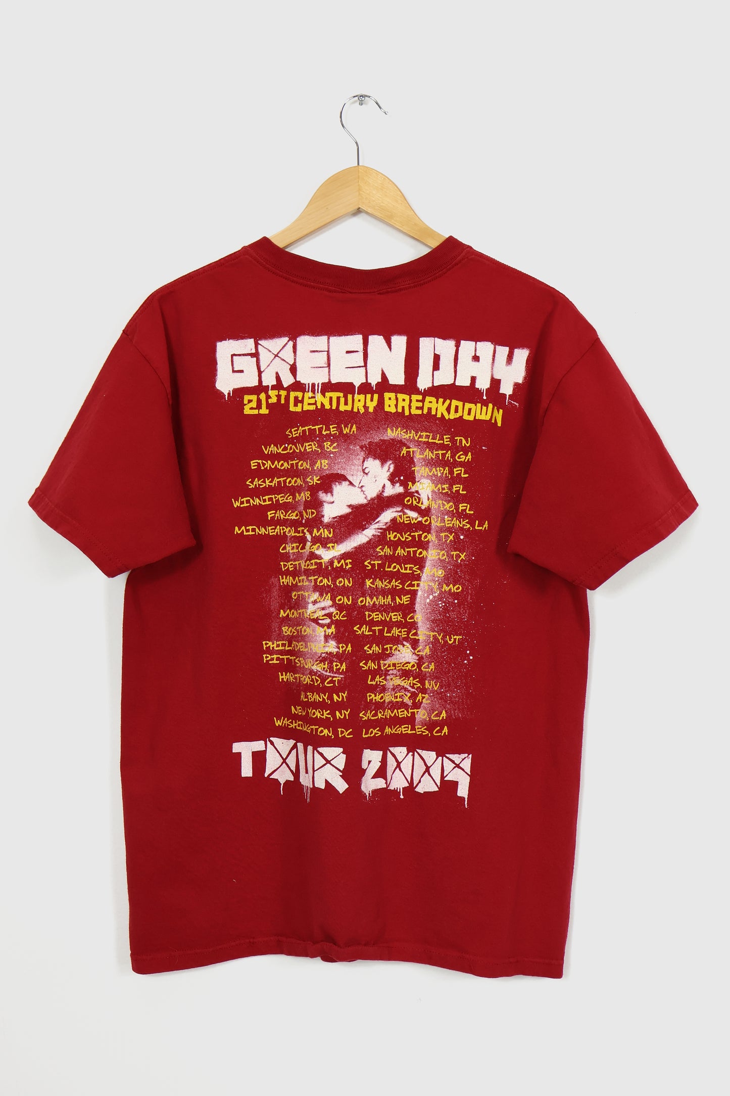 Vintage Green Day 21st Century Breakdown Tour Tee