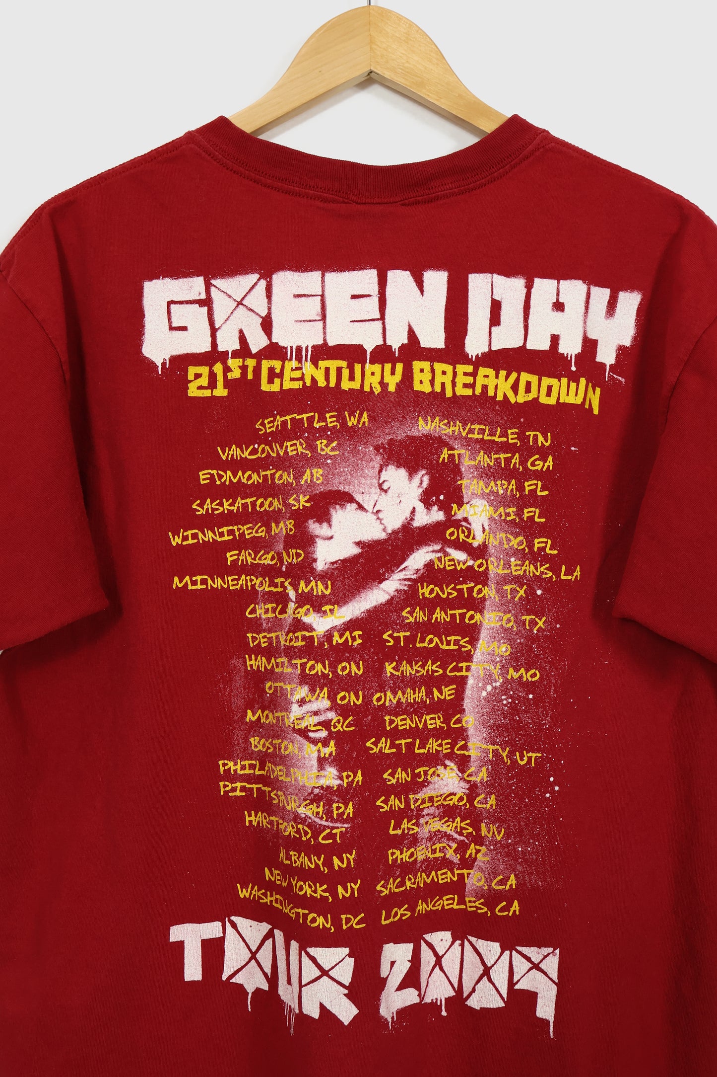 Vintage Green Day 21st Century Breakdown Tour Tee