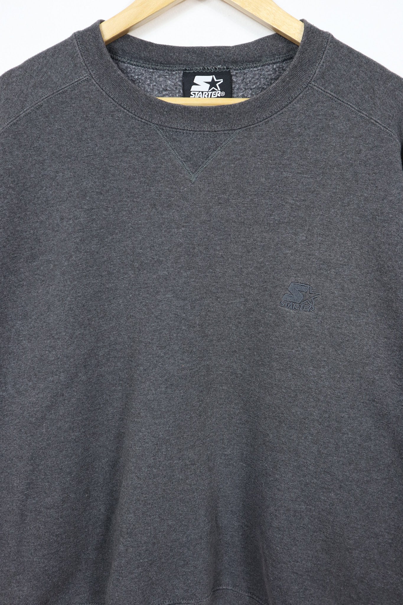 Vintage Starter Dark Grey Crewneck 03