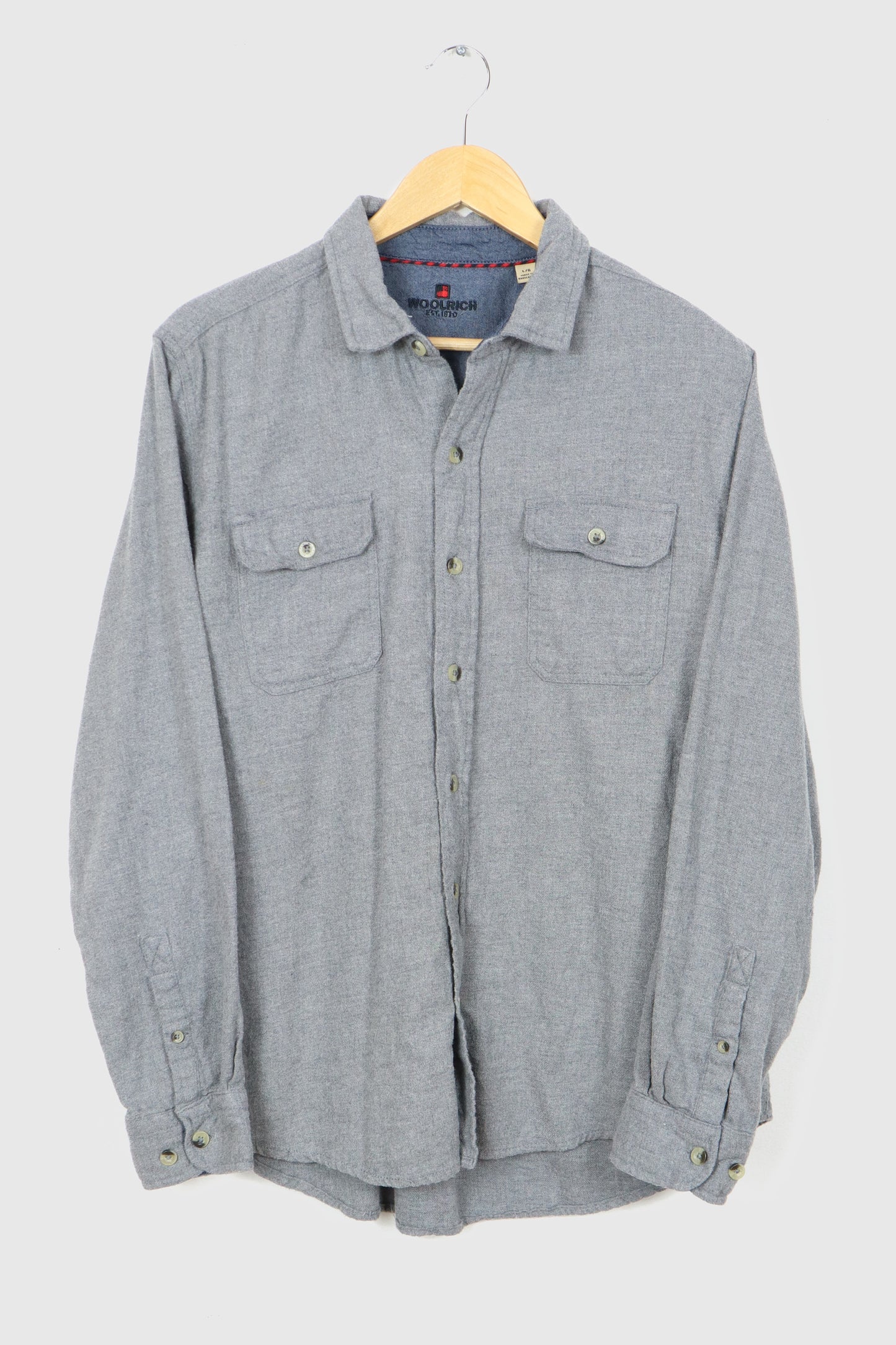 Vintage Woolrich Flannel Button-Down Shirt