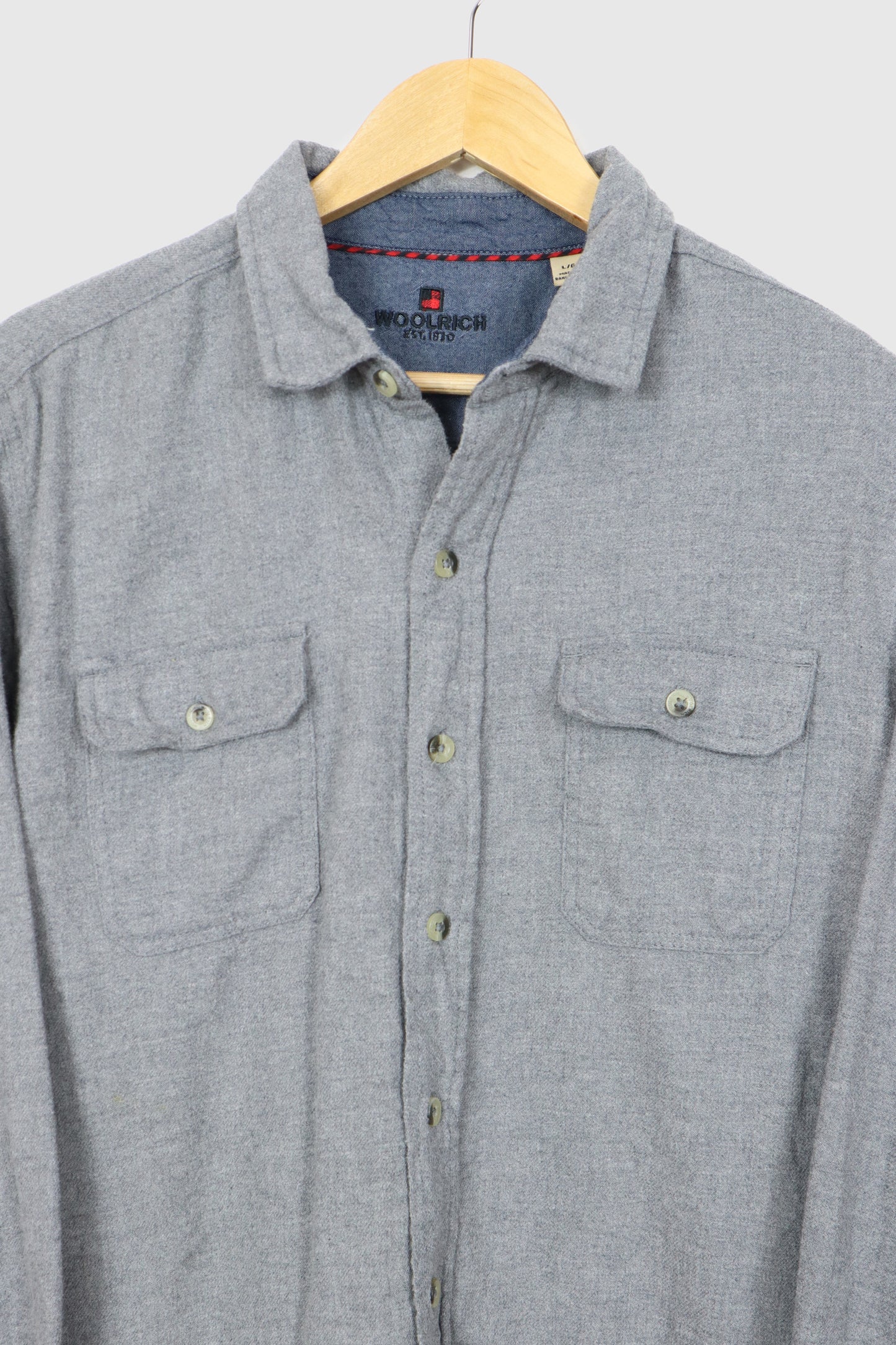 Vintage Woolrich Flannel Button-Down Shirt