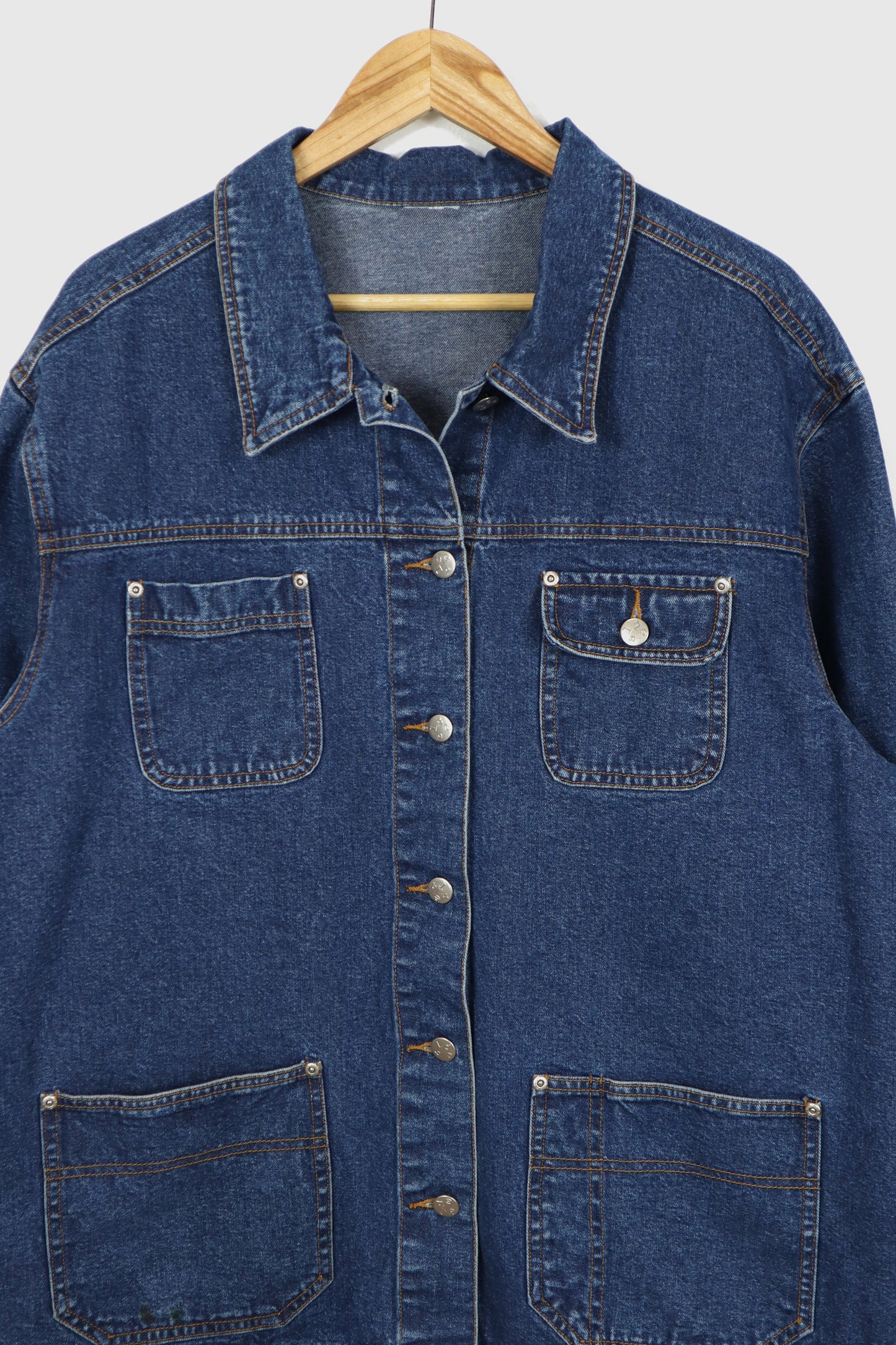 Vintage Denim Chore Jacket