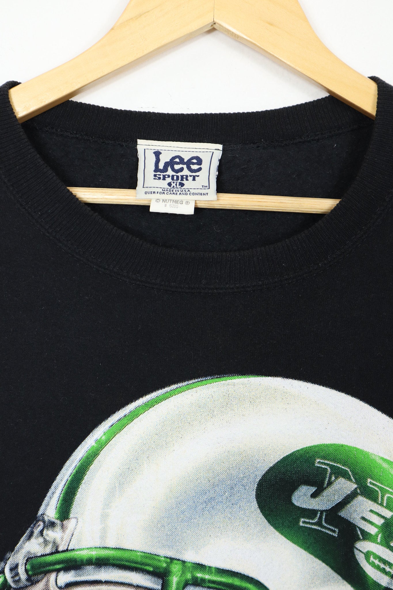 Vintage New York Jets Black Crewneck