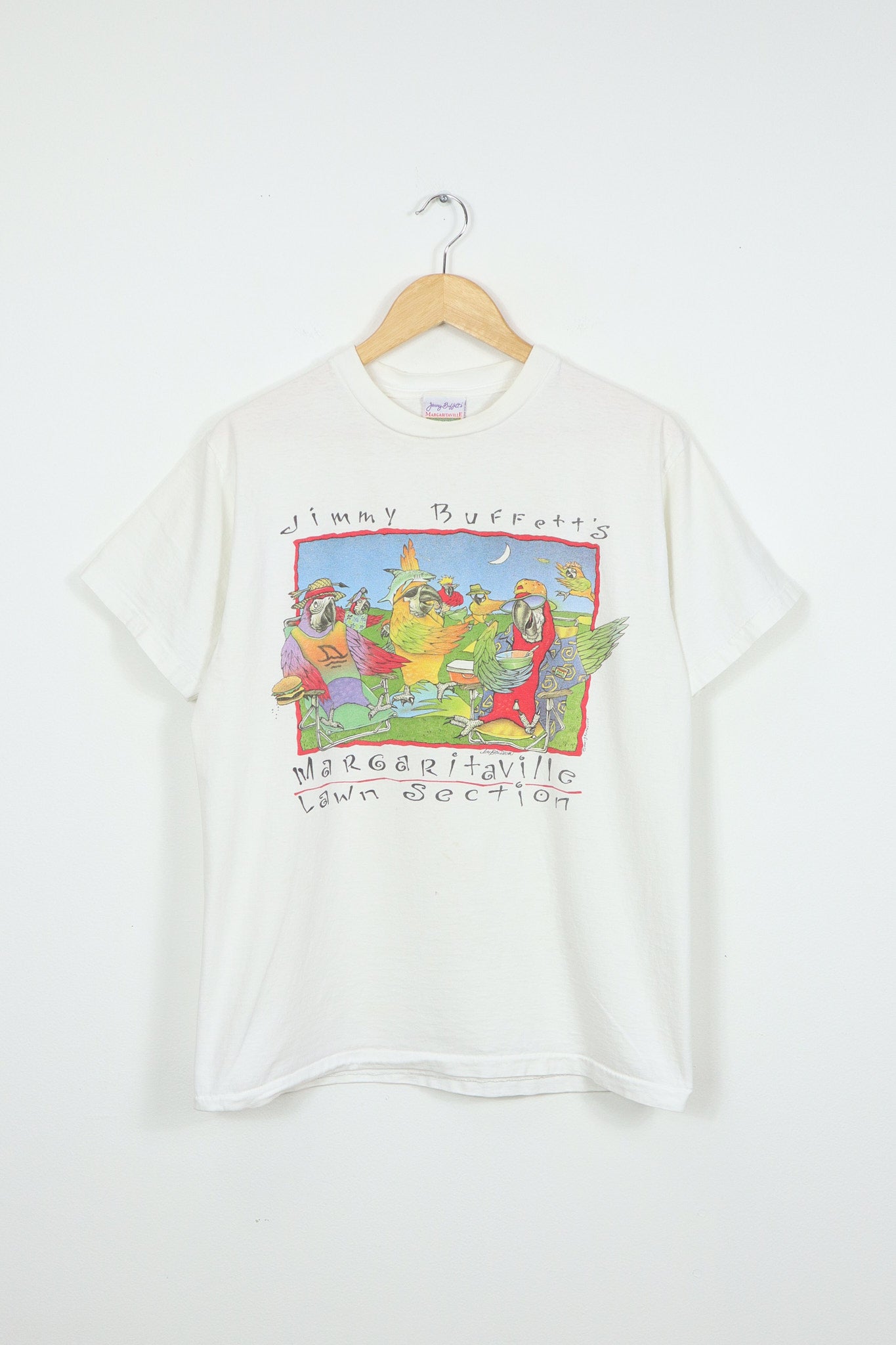Vintage Jimmy Buffett's Margaritaville Lawn Section Tee