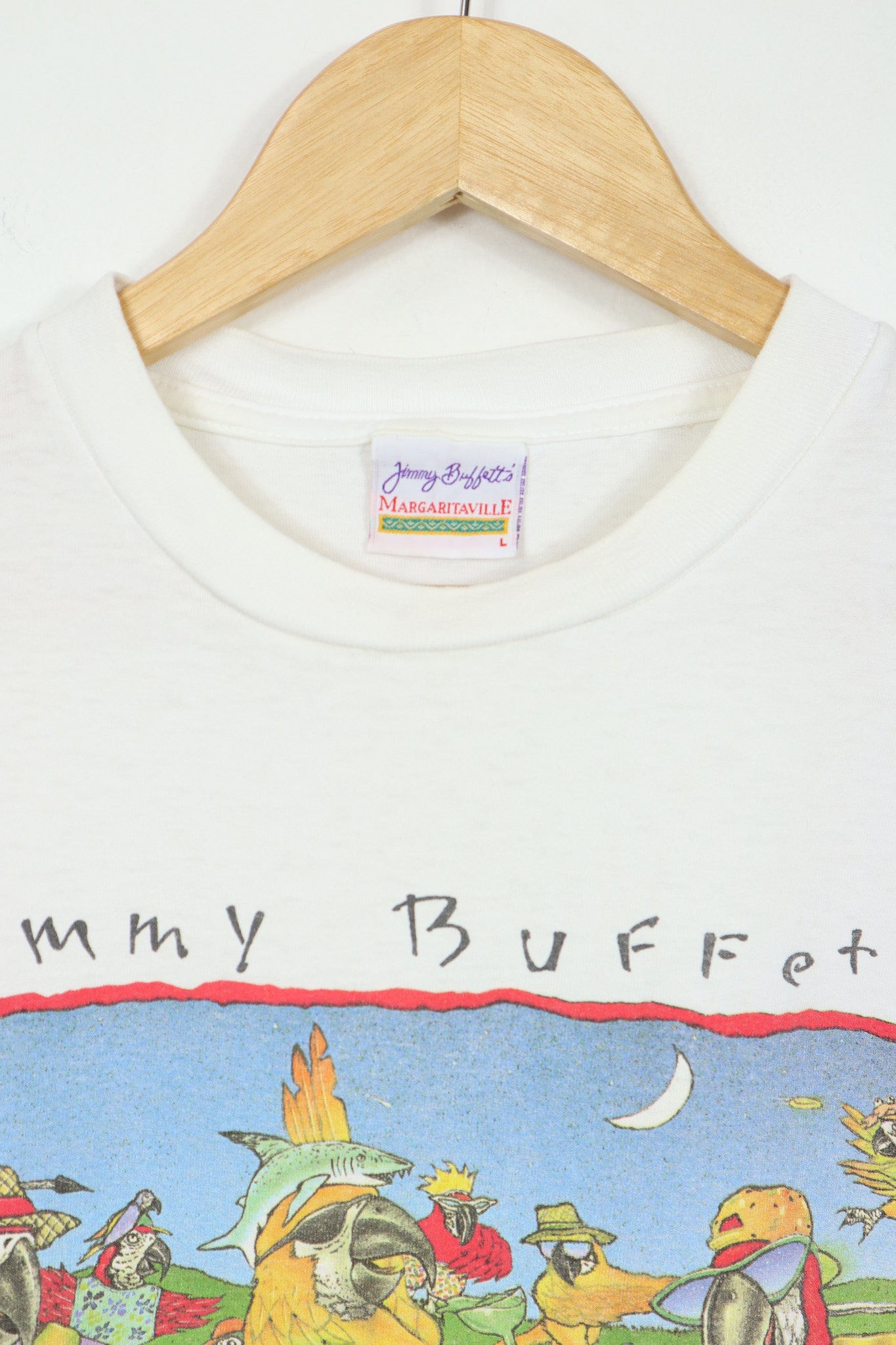 Vintage Jimmy Buffett's Margaritaville Lawn Section Tee