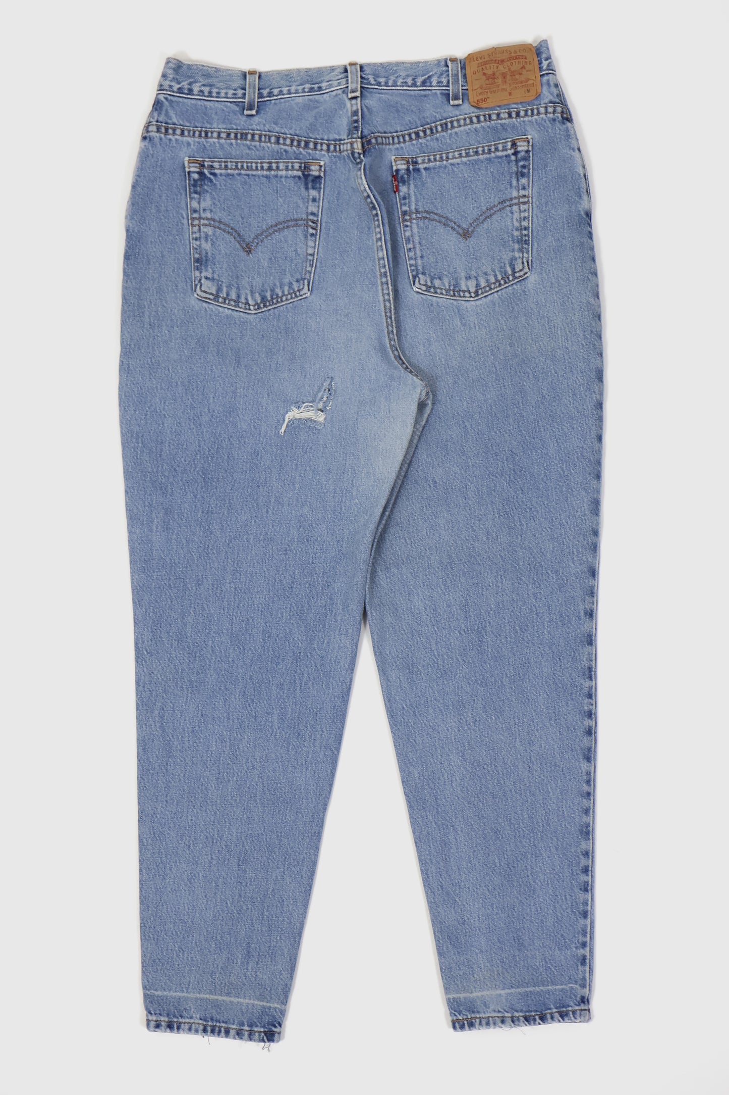 Vintage Levi's 550 Light Wash Relaxed Fit Jeans