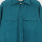 Vintage L.L. Bean Green Flannel Button-Down