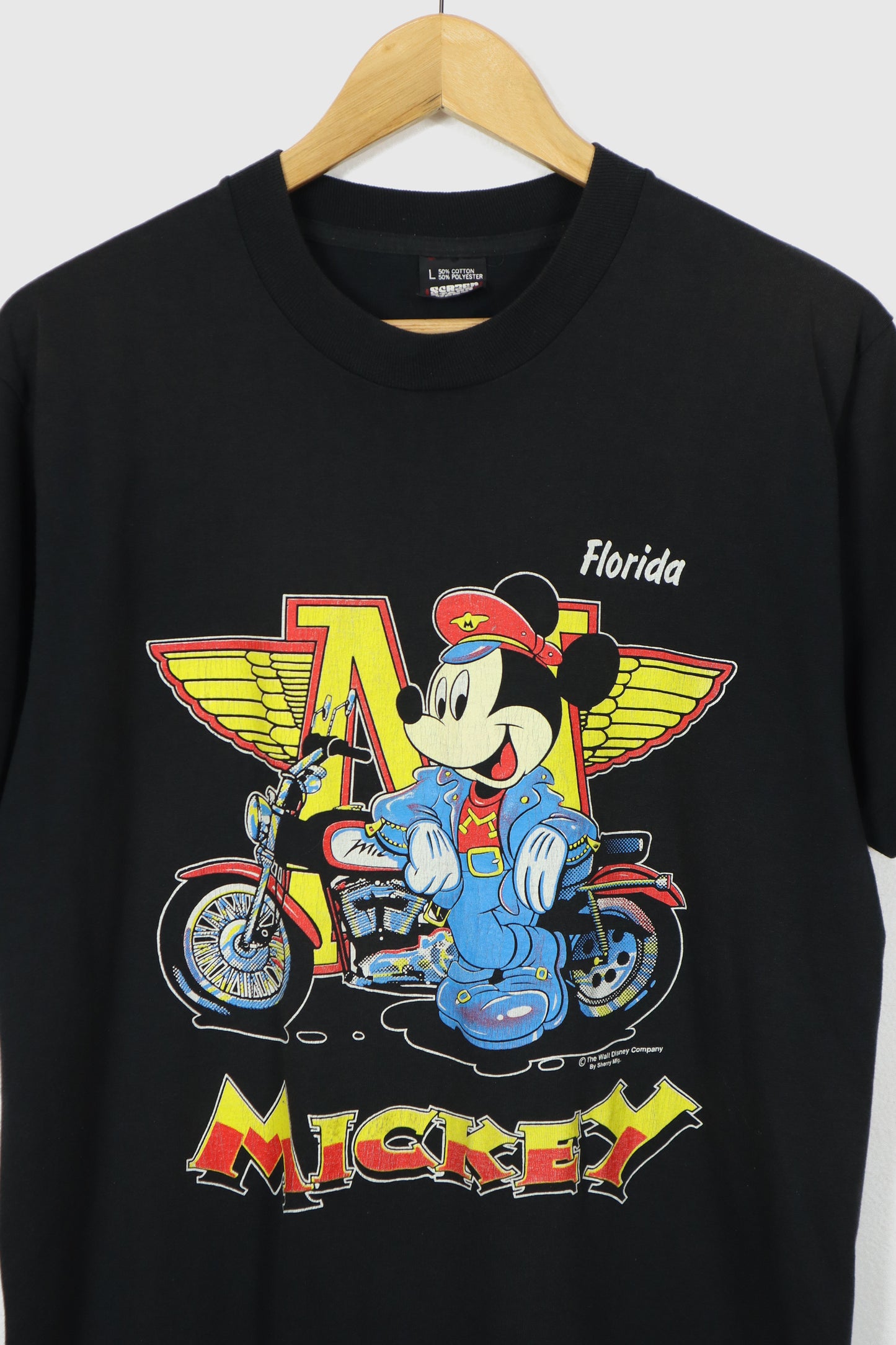 Vintage Mickey Motorcycle Tee