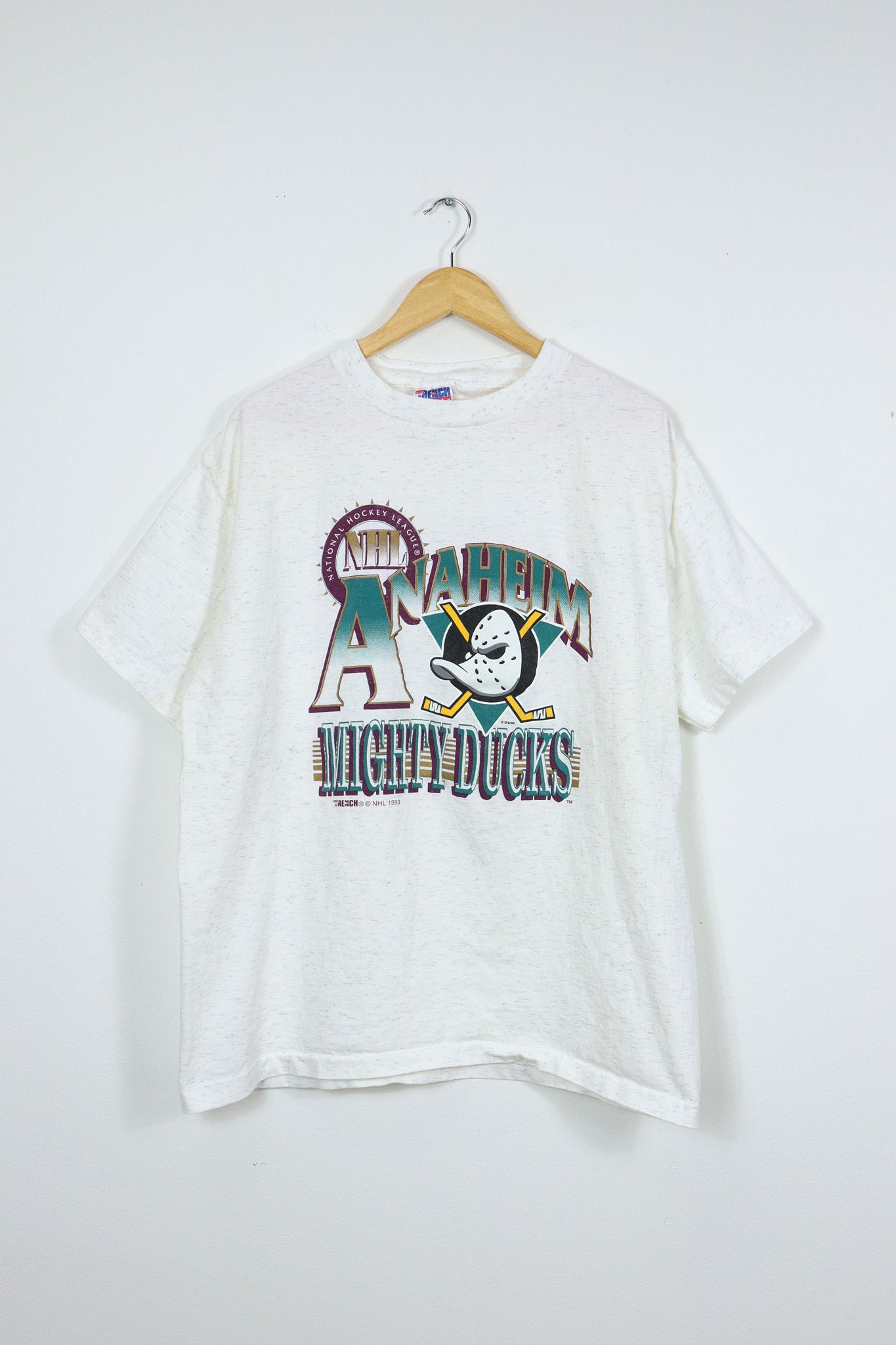 Vintage 1993 Deadstock Anaheim Mighty Ducks Tee