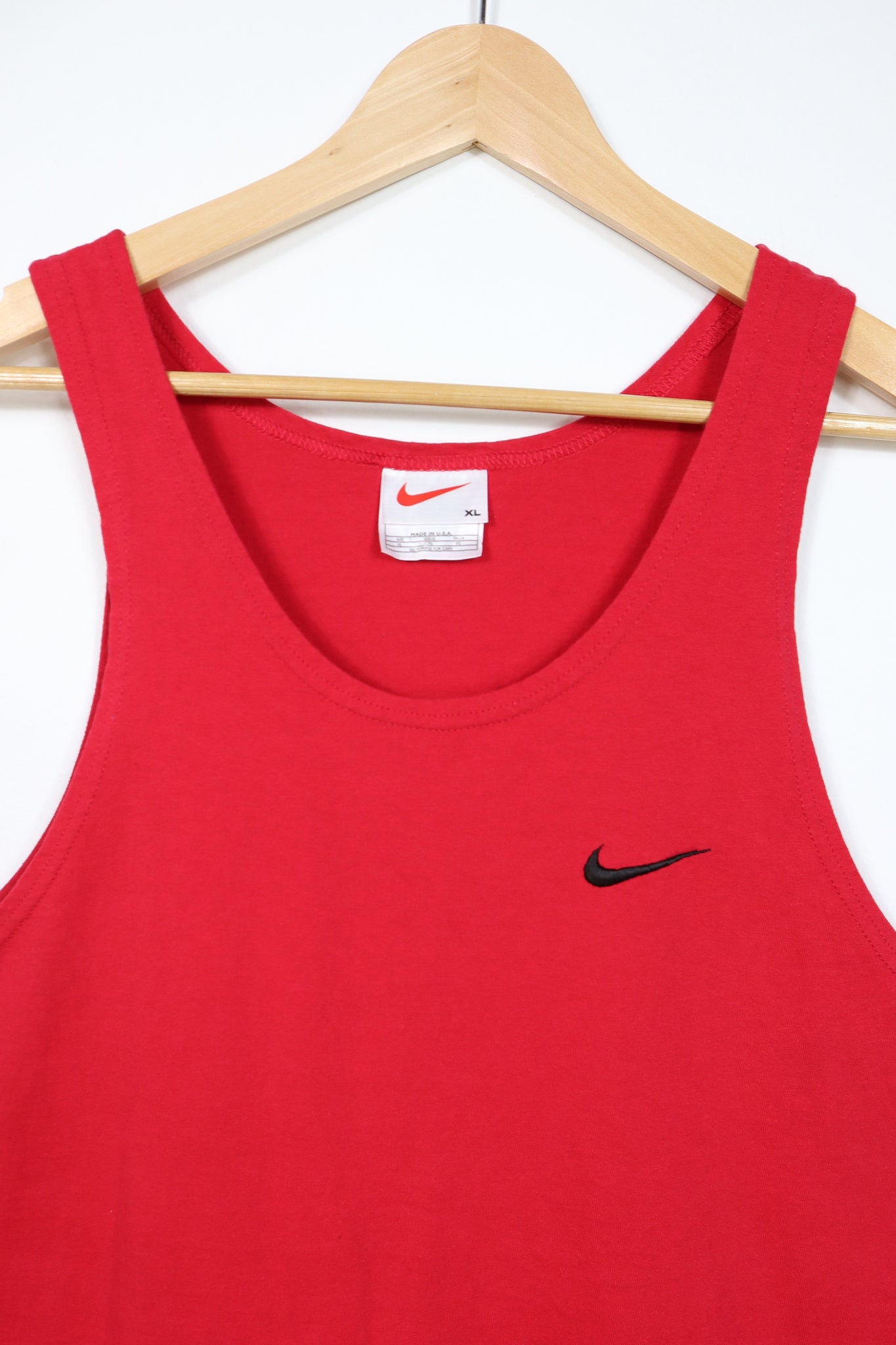 Vintage Red Nike Tank Top