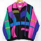 Vintage Pattern Windbreaker