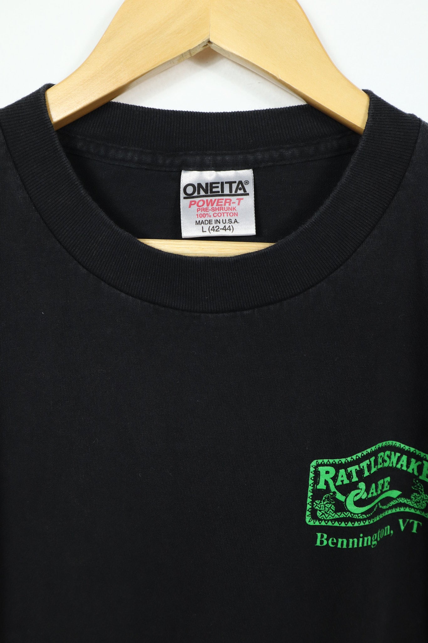 Vintage Rattle Snake Café Bennington, VT Tee