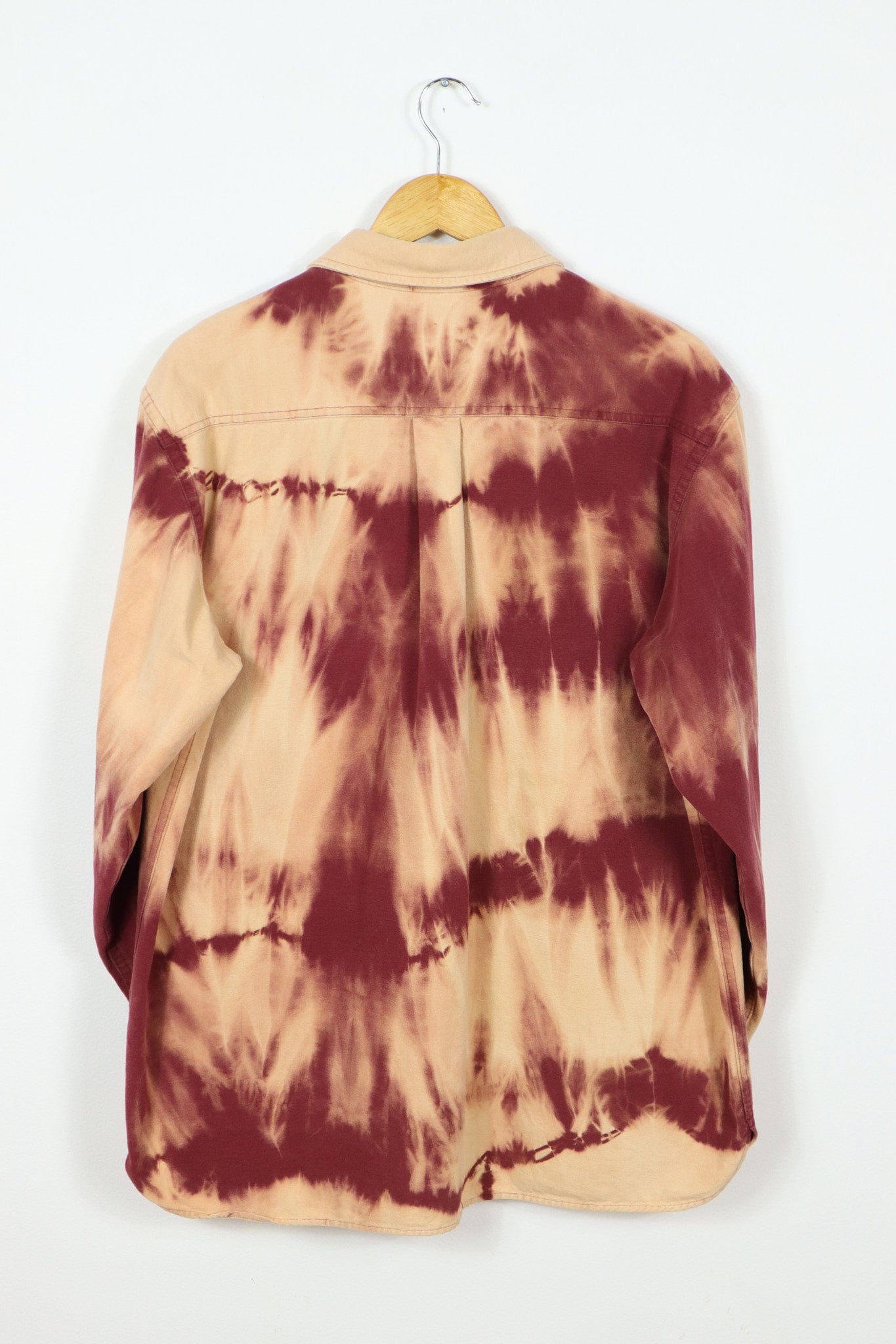 Vintage L.L. Bean Bleached Flannel Button-Down Shirt