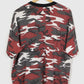 Vintage Red Camo Tee
