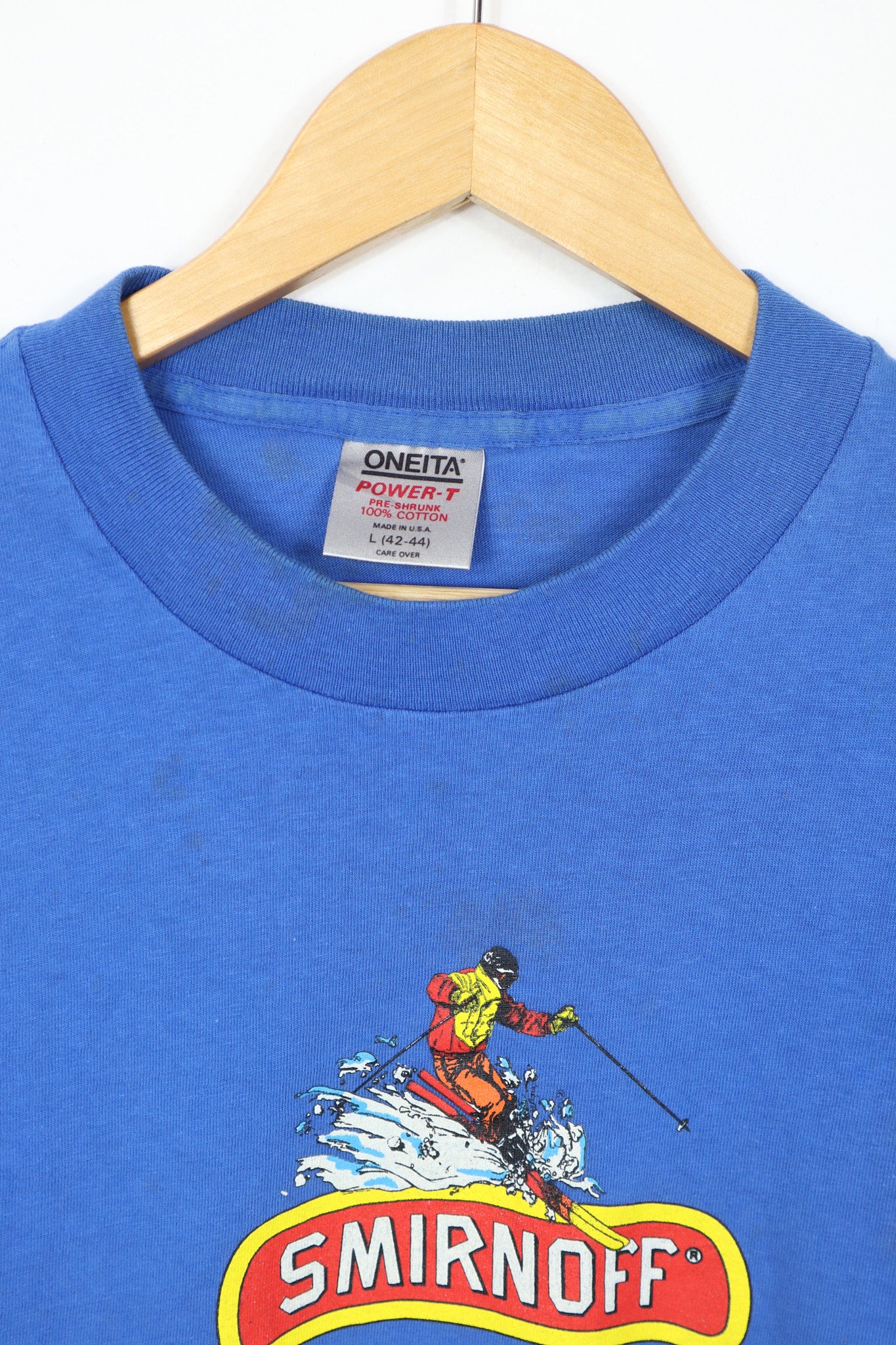 Vintage Smirnoff Ski Trials Long Sleeve Tee