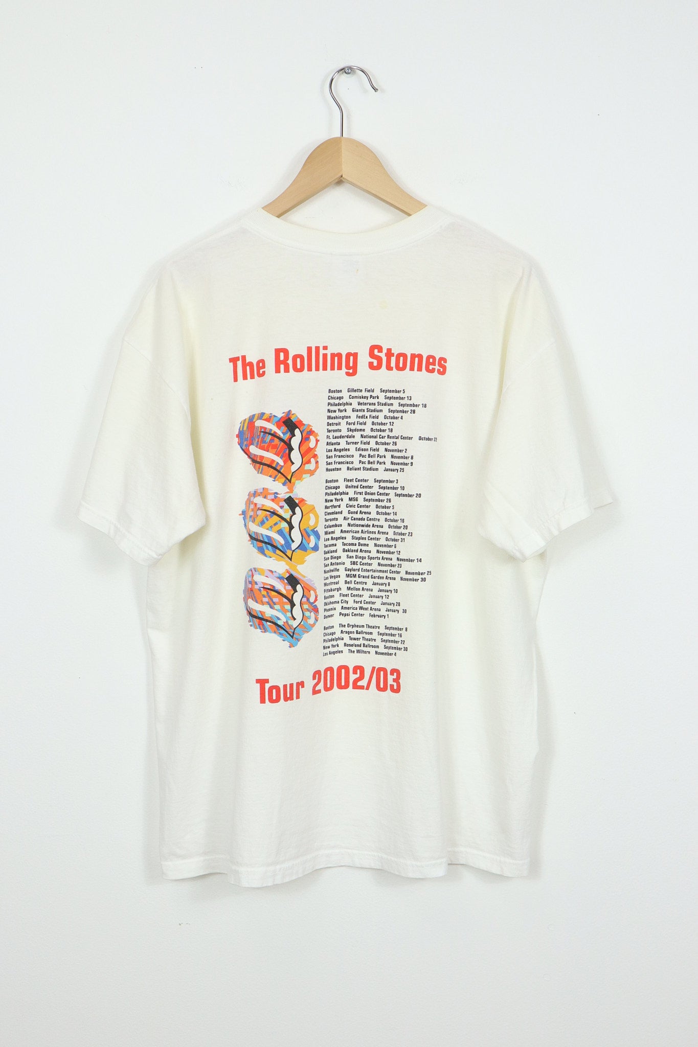 Vintage The Rolling Stones Tour 02/03 Tee