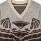 Vintage Vneck Sweater 01