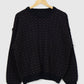Vintage Navy Pattern Sweater
