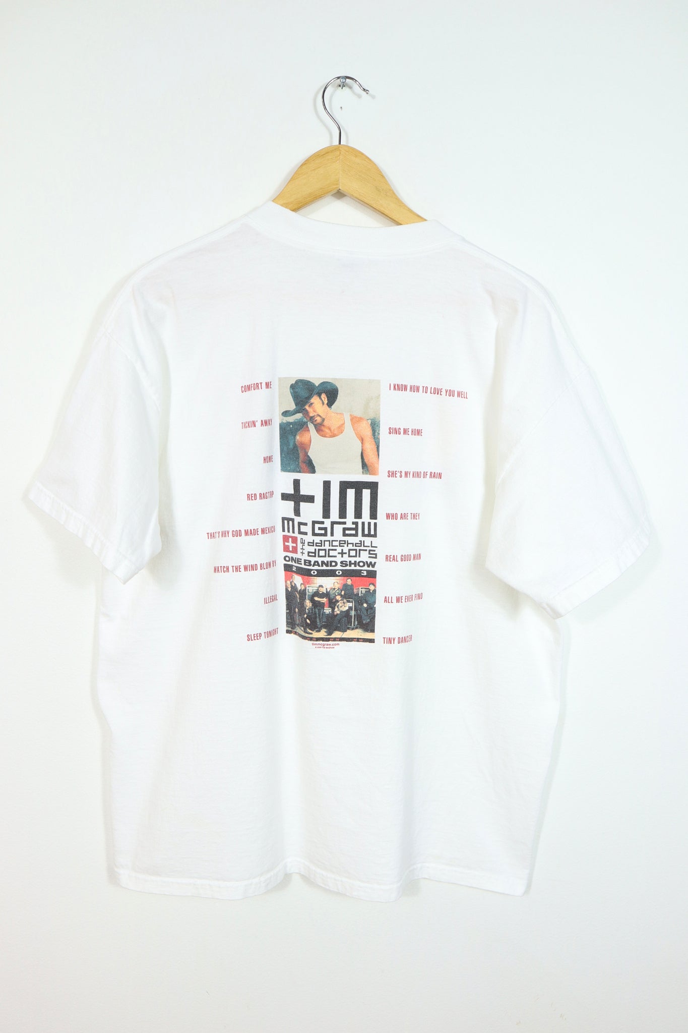 Vintage Tim Mcgraw and The Dancehall Doctors Tee