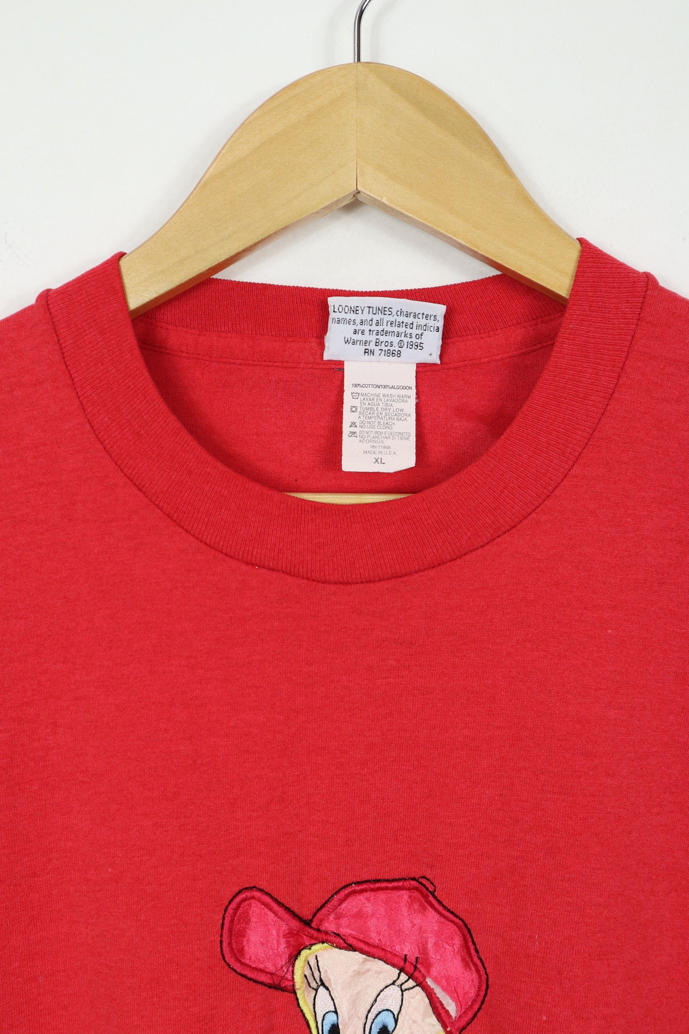 Vintage Embroidered Tweety Tee