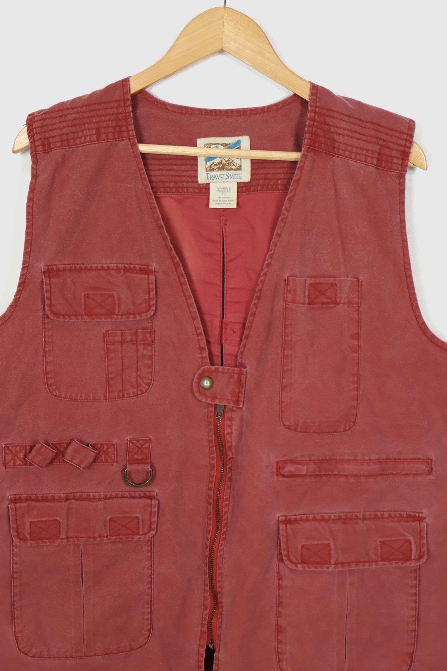 Vintage Red Vest