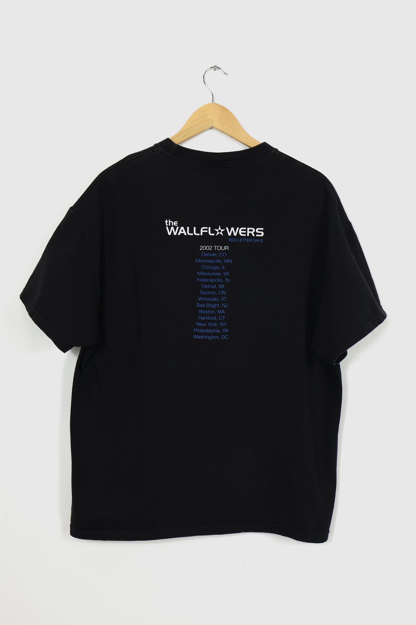 Vintage The Wallflowers 2002 Tour Tee