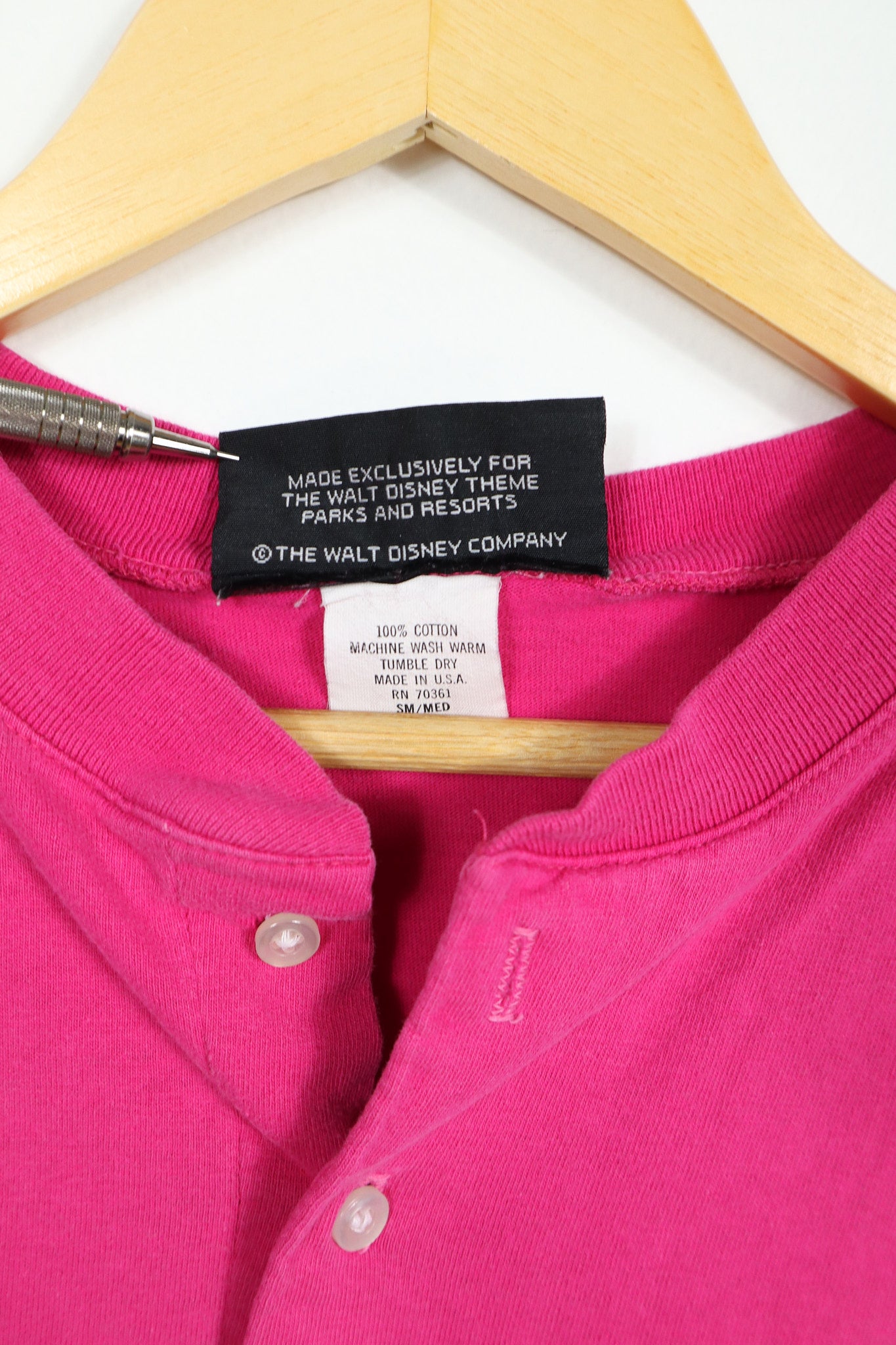 Vintage Pink Walt Disney World Tee