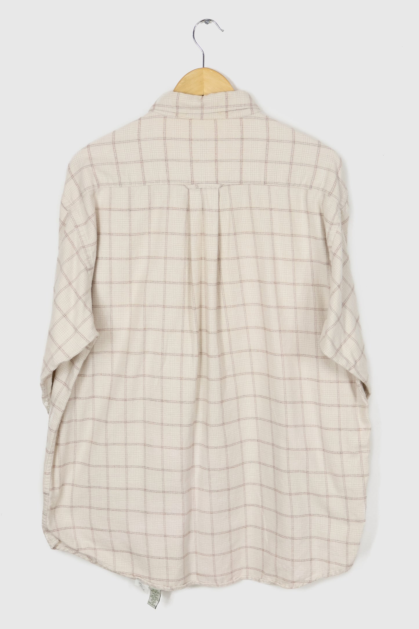 Vintage Plaid Button-Down Shirt