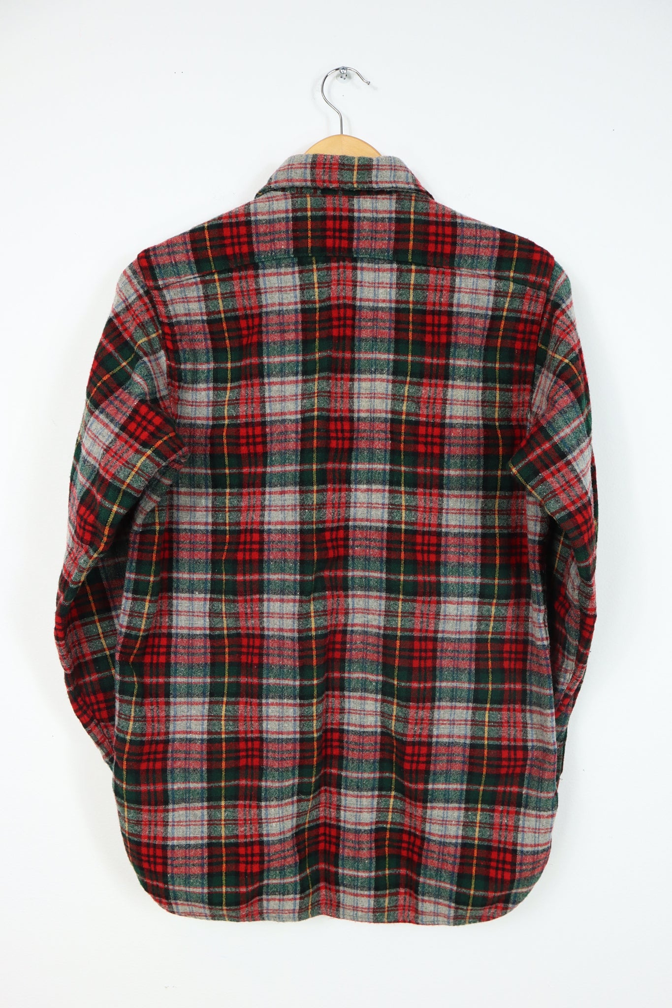 Vintage Woolrich Plaid Button-Down Shirt