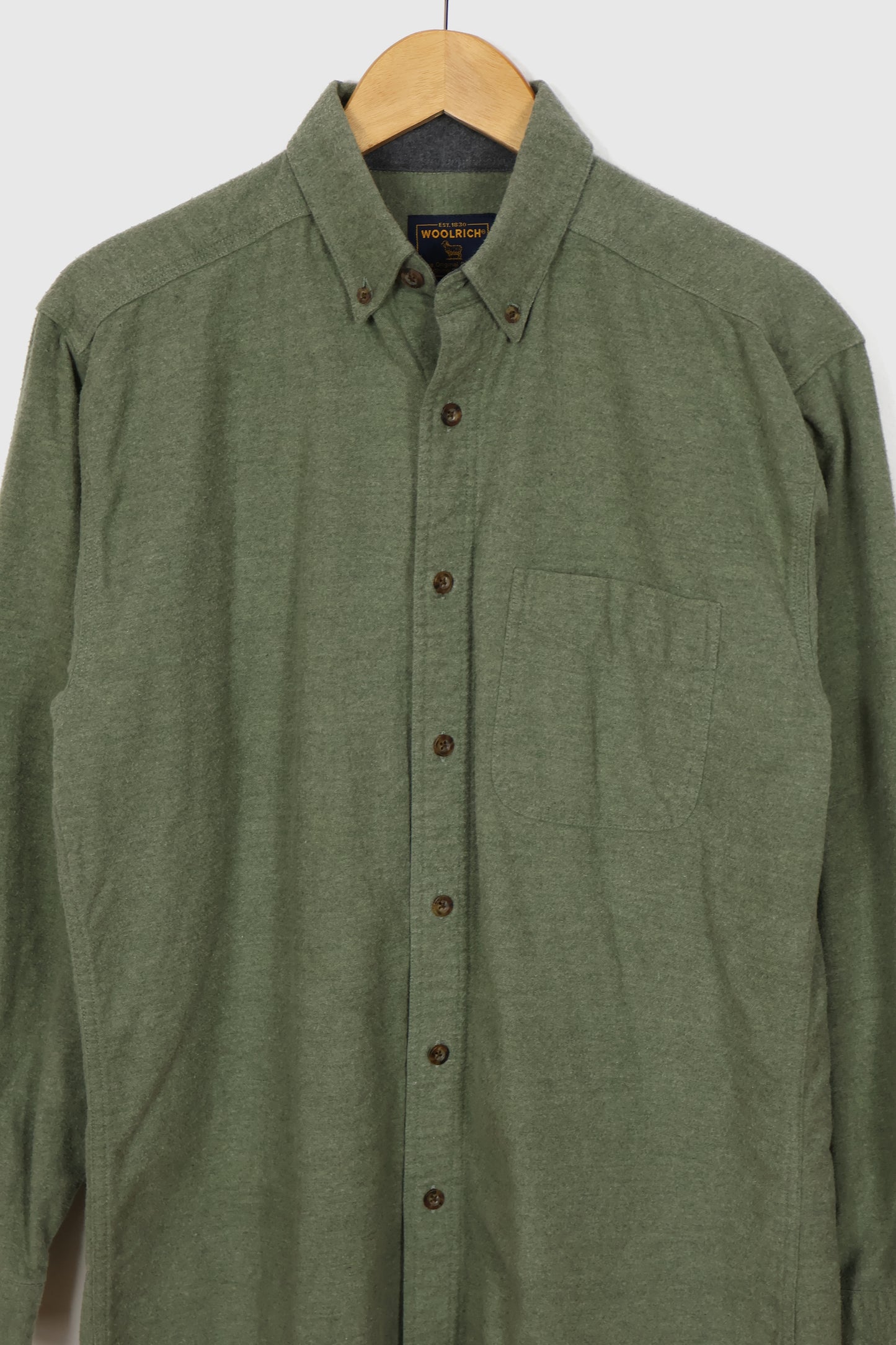 Vintage Woolrich Flannel Button-Down Shirt