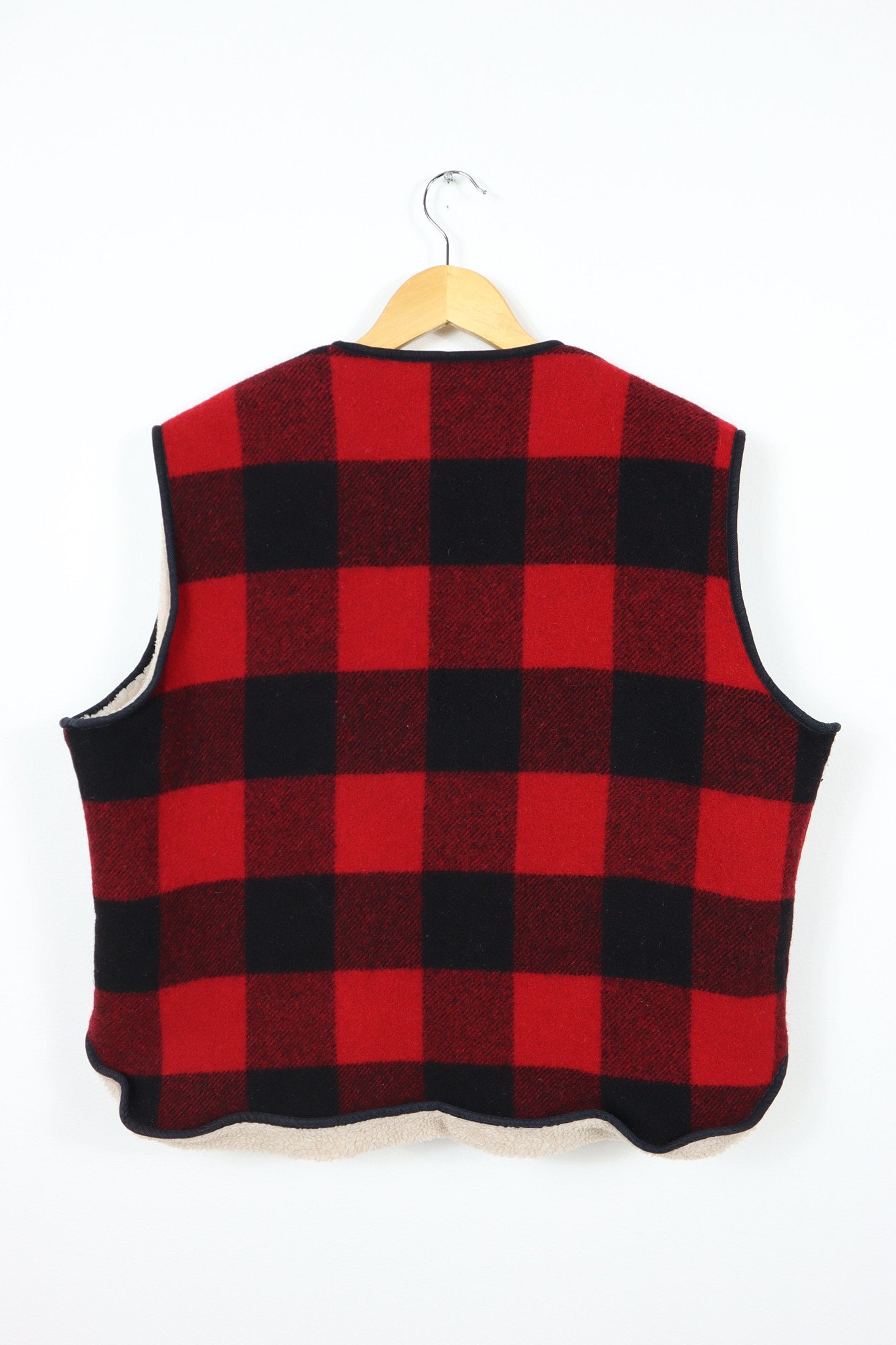 Vintage Woolrich Sherpa Lined Vest