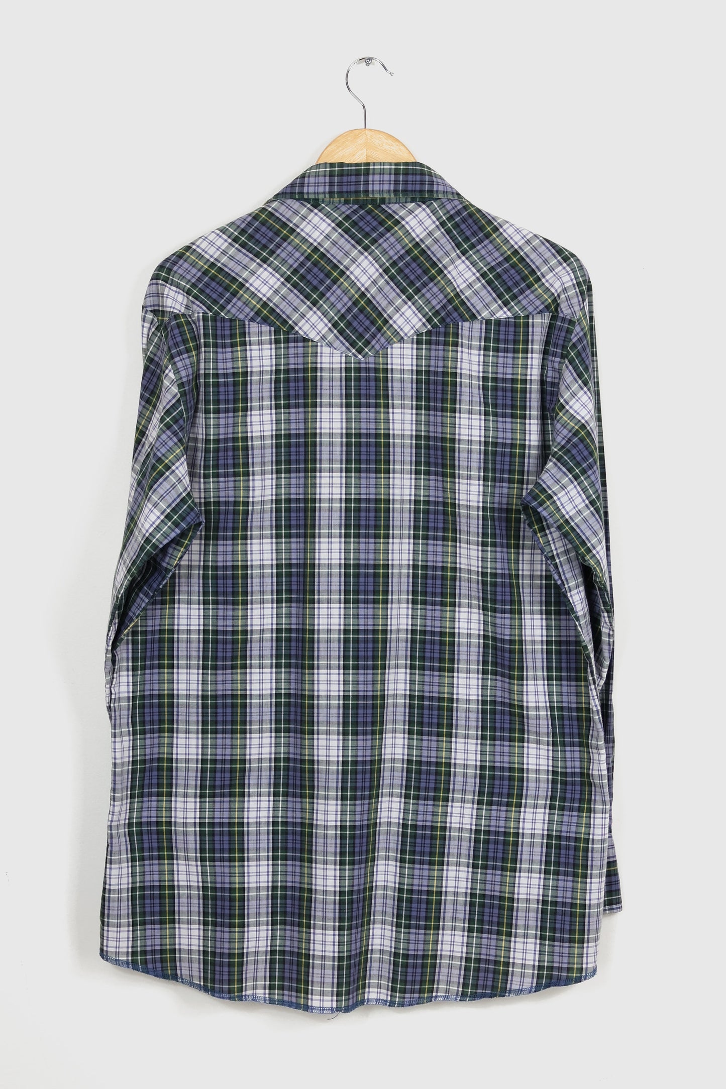 Vintage Wrangler Lightweight Snap Button-Down Shirt