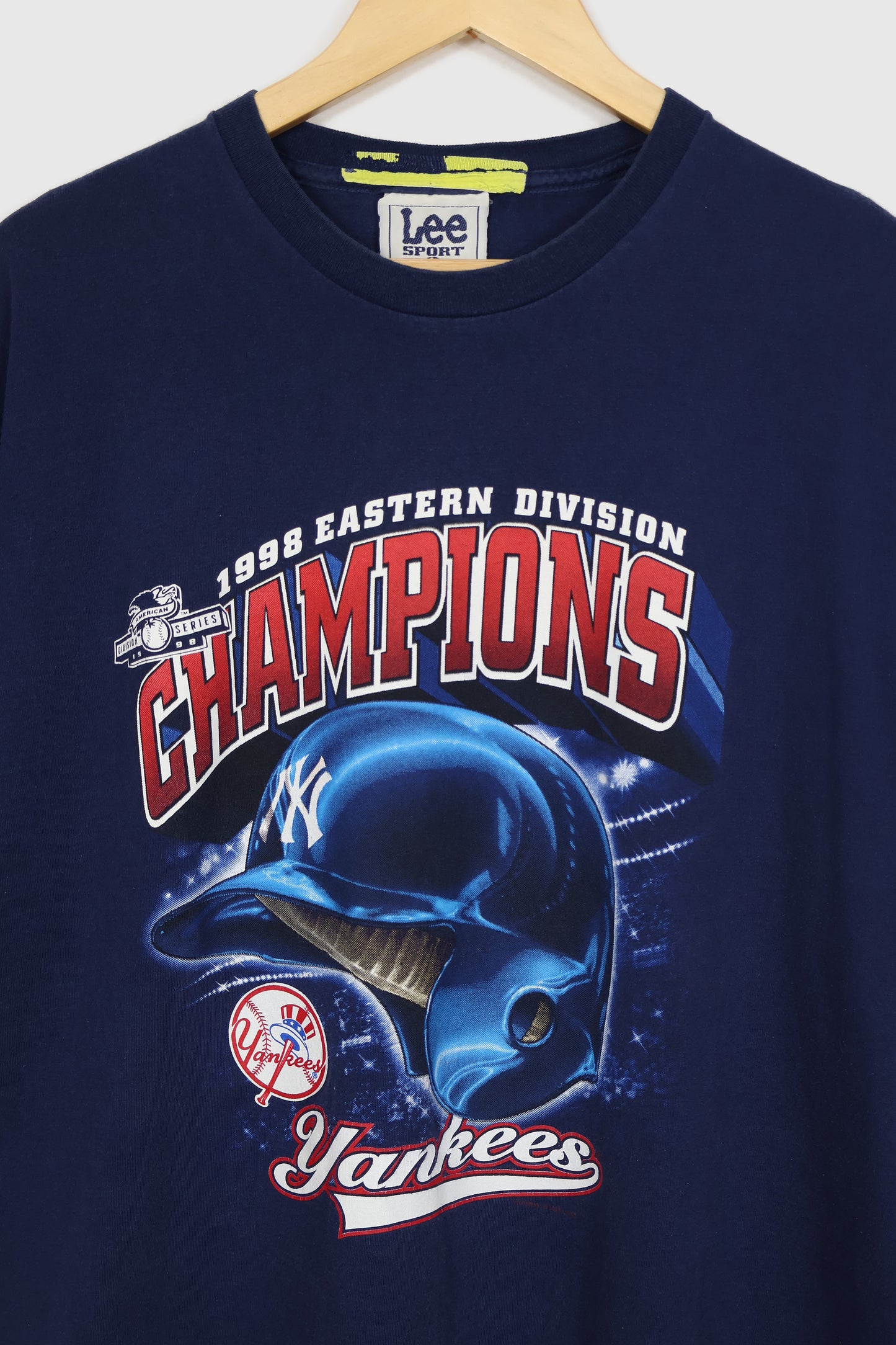 Vintage New York Yankees 1998 Easterb Division Champions Tee